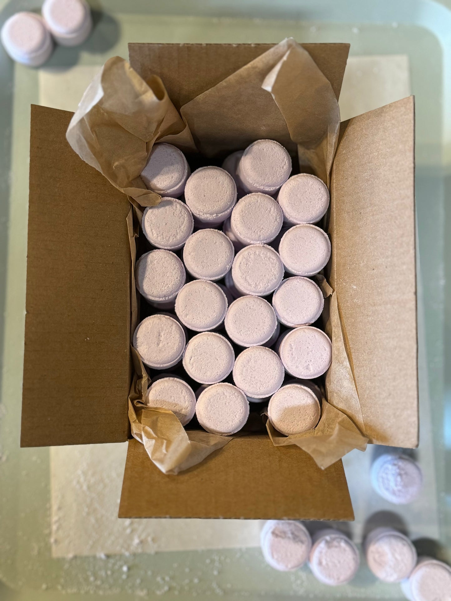 Bowl Dazzler Toilet Bombs & Powder, Bulk packed for Shipping