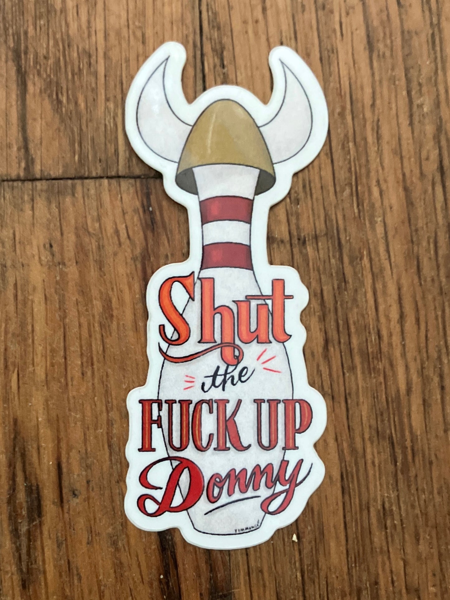 Trump Stickers by Sarah Beth Timmons