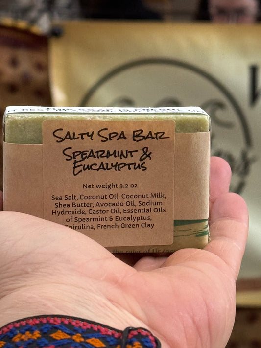 Salty Spa Bar: Spearmint Eucalyptus