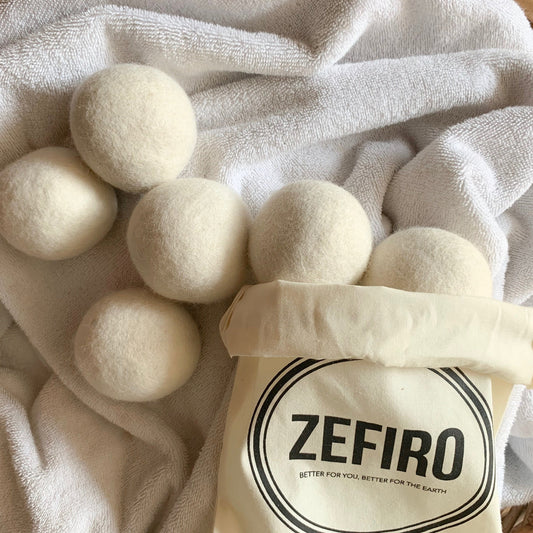 6 Pack 100% New Zealand Wool Dryer Balls